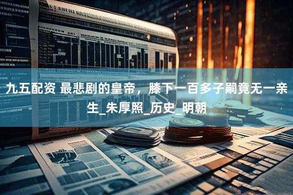 九五配资 最悲剧的皇帝，膝下一百多子嗣竟无一亲生_朱厚照_历史_明朝